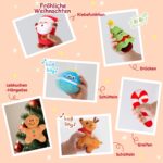 hahaland Weihnachts-Plüschhaus 7-teilig – Weiches Spielzeug für Babys ab 6 Monaten – Bild 5