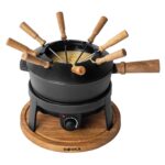 BOSKA Elektrisches Fondue-Set Pro 2,2L – Käse-, Schokoladen- & Hotpot für 8 Personen