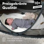 Deryan Baby Reisebett Pop-Up mit Matratze – Sicheres Babyzelt für unterwegs ab Geburt bis 2,5 Jahre – Bild 4