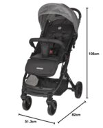 Nania Myla Kinderwagen – Kompakter Buggy 0–4 Jahre, 7,5 kg, mit Transporttrolley – Bild 2