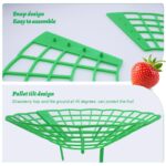 AIMEKE 15er Set Erdbeerstützen – Schutz vor Fäulnis & Schimmel für gesunde Erdbeeren – Bild 3