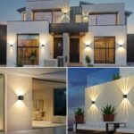SANSHI LED Wandleuchte 12W IP65 – Innen- & Aussenbeleuchung mit verstellbarem Abstrahlwinkel – Bild 2