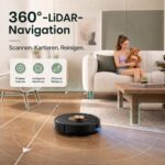 Vexilar W9 Saugroboter mit Wischfunktion – 8000 Pa Saugkraft & 180 Min Akkulaufzeit – Bild 6