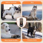 SlowTon Hundeschuhe 4er Set – Atmungsaktiver Pfotenschutz mit rutschfester Sohle für alle Hunde – Bild 8