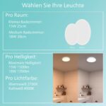 Philips Super Slim LED Deckenleuchte 30 cm – Dimmbar mit SceneSwitch für Badezimmer – Bild 3