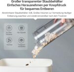 Deerma DEM-DX115C Stielstaubsauger 15KPa – 2-in-1 Kabelstaubsauger für Hartböden & Tierhaare – Bild 6