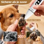ETACCU 4-in-1 Akku-Hundetrimmer mit Keramikklinge – Leiser Tierhaarschneider für Hunde & Katzen – Bild 4