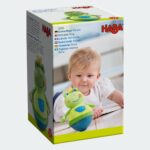 HABA Stehauffigur Frosch – Motorikspielzeug mit Wackel- & Klingeleffekt ab 6 Monaten – Bild 4