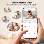 ieGeek 2K Babyphone mit 2 Kameras & 5" Display – WLAN Nachtsicht & Bewegungserkennung – Bild 8