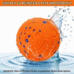 KLYNGTSK Intelligenter Hundeball 8cm mit 3 Spielmodi & RGB-Licht – Interaktives Spielzeug für mittelgrosse Hunde – Bild 5