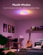 Govee RGBIC Smart Deckenleuchte 48,5W – 4300lm Ø38cm mit Matter & Sprachsteuerung – Bild 7