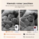 boifun nova Babyphone mit Kamera 5" 1080P – WLAN-frei mit Nachtsicht & 20h Akku – Bild 4