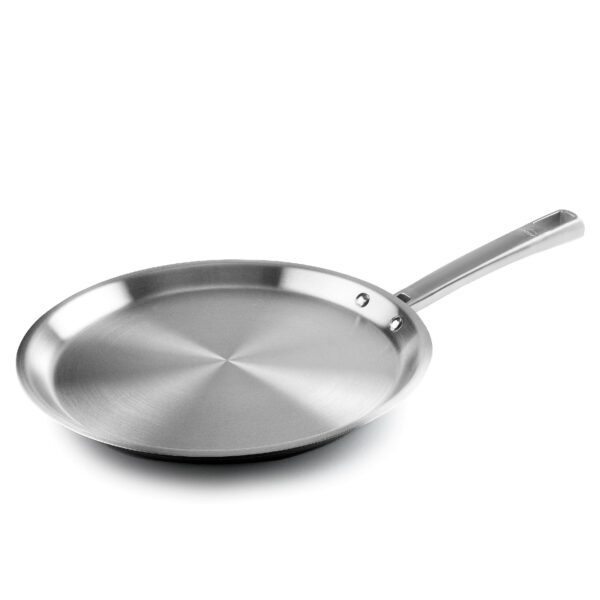 LACOR Foodie Crêpe-Maker 28 cm – Edelstahl 18/10 mit Antihaftbeschichtung
