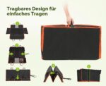 pecute Hundesitzbezug 135x63 cm mit harter Unterseite – Wasserdicht & rutschfest für Autos – Bild 8