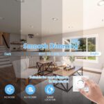 6er Set LED Einbaustrahler 230V 6W Dimmbar IP44 – Schwenkbar Warmweiß 3000K für Badezimmer & Küche – Bild 2