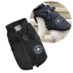 Oncpcare Hundemantel mit Geschirr – Winterjacke für kleine Hunde & Katzen