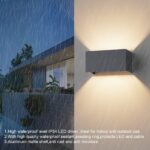 Klighten 2er Set 18W LED-Wandleuchte mit G9 Fassung – Verstellbar für Garten & Wohnraum – Bild 5