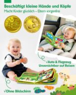 hahaland Montessori Quiet Book Bauernhof – 20 Lernaktivitäten für Babys ab 1 Jahr – Bild 4