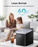 EUHOMY Eiswürfelmaschine IM021 – Automatisch 9 Eiswürfel in 2 Grössen – Bild 8