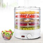 Green Blue GB190 Dörrautomat 250 W – Temperaturregler 35–70 °C für Obst, Gemüse & Fleisch – Bild 2