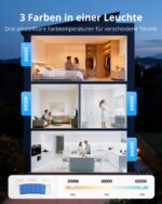 Gr4tec LED Einbauspots 230V 4W – 10er Set Deckenspots mit 3 Farbtemperaturen – Bild 2