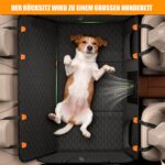 BMaoBBo Hundedecke Auto Rückbank 132x63cm – Wasserdicht & Kratzfest für SUV – Bild 7