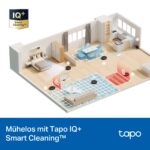 Tapo RV20 Max Plus Saugroboter mit Wischfunktion & Absaugstation – 5300Pa Saugkraft – Bild 7