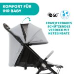 Chicco We Reise-Kinderwagen – ultraleicht (5,5 kg), faltbar, ab Geburt bis 22 kg – Bild 8