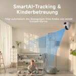 VSTARCAM 6MP Doppelobjektiv Überwachungskamera – 360° PTZ mit KI-Tracking & Farbnachtsicht – Bild 3