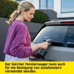 KÄRCHER Akku Fenstersauger WV 2 Black Edition – 35 Min Laufzeit mit 2 Düsen – Bild 7