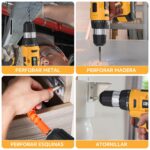 FADAKWALT 20V Akkuschrauber mit 30 Nm & 21+1 Drehmomentstufen – Profi-Set mit 60-tlg Zubehör – Bild 7