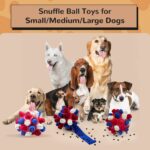 Larimuer Schnüffelball für Hunde – Interaktives Intelligenzspielzeug für kleine & mittlere Hunde – Bild 6