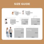 LE SURE Hundedecke 80x100cm Wasserdicht – Sherpa Fleece für Sofa & Auto – Bild 5