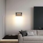 KUKAK 22W LED Wandleuchte Aussen mit 350° Schwenkpanel – IP65 Aussenlampe für Garten & Terrasse – Bild 7