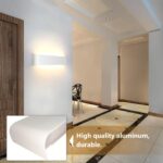Lightess 40cm LED Wandleuchte 18W – Warmweiss Up Down Flurlampe IP44 für Innen – Bild 4