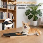 Lixstyea Krallenschleifer Kratzbrett 35x25cm mit Leckerlibox – Nagelpflege für Hunde – Bild 5