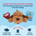 Snuggle Puppy Original Kuscheltier mit Herzschlag – Beruhigendes Hundespielzeug für Welpen – Bild 2