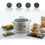 Ariete 2904 Reiskocher mit Dampfgarer – 3,5 l Multifunktions-Kochgerät Vintage – Bild 5
