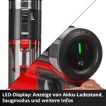 Einhell TE-SV 18/270 Li BL-Solo Akku-Stielstaubsauger – Brushless 270 mbar für PXC-Plattform – Bild 8