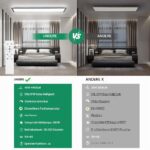 Oraymin LED Deckenpanel 120x30 cm – 40W Dimmbar mit Fernbedienung & Speicherfunktion – Bild 6