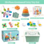 Weilim 6-in-1 Montessori Sensorik Spielset – Entwicklungsspielzeug für Babys & Kleinkinder – Bild 3