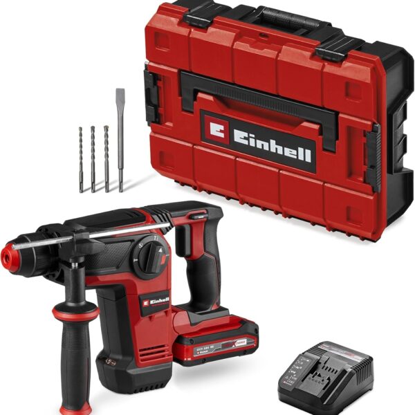 Einhell TP-HD 18/28 Li BL Akku-Bohrhammer – 18 V Brushless mit 4 Funktionen & SDS-plus