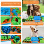 Vivifying Schnüffelteppich 66x42 cm – Interaktives Intelligenzspielzeug für Hunde – Bild 4