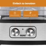 YASHE Dörrautomat GGJ-261A mit 5 Tabletts – 35-70°C Temperaturregelung für gesunde Snacks – Bild 3