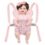GAGAKU Puppentrage Rosa – Ergonomische Babytrage für Puppen ab 3 Jahren – Bild 6