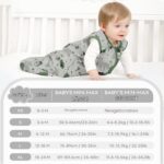 Yoofoss Sommerschlafsack 84cm 0.5 Tog 3er-Pack – Bio-Baumwolle für 12–18 Monate – Bild 4