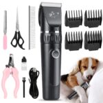 VSSHE Hundeschermaschine Kabellos mit 2 Geschwindigkeiten – Leise Haarschneidemaschine für Hunde, Katzen & Pferde – Bild 9