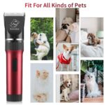 Sminiker Profi Tierhaarschneidemaschine – Ultraleise & Kabellos für Hunde, Katzen & Pferde – Bild 6