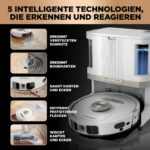 Shark PowerDetect 2-in-1 Saug- & Wischroboter mit NeverTouch Pro Station – Selbstreinigend – Bild 6
