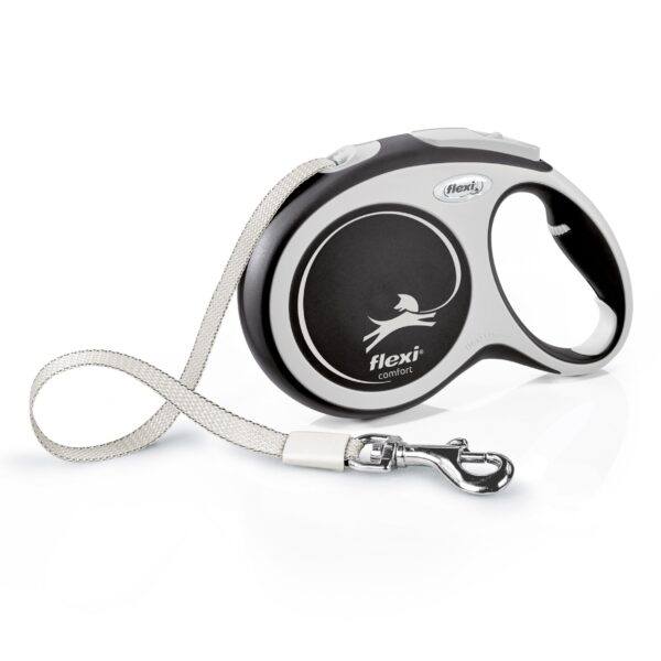 flexi Comfort L Roll-Leine 8m – Ergonomische Hundeleinen mit Soft-Griff & Griffverstellung